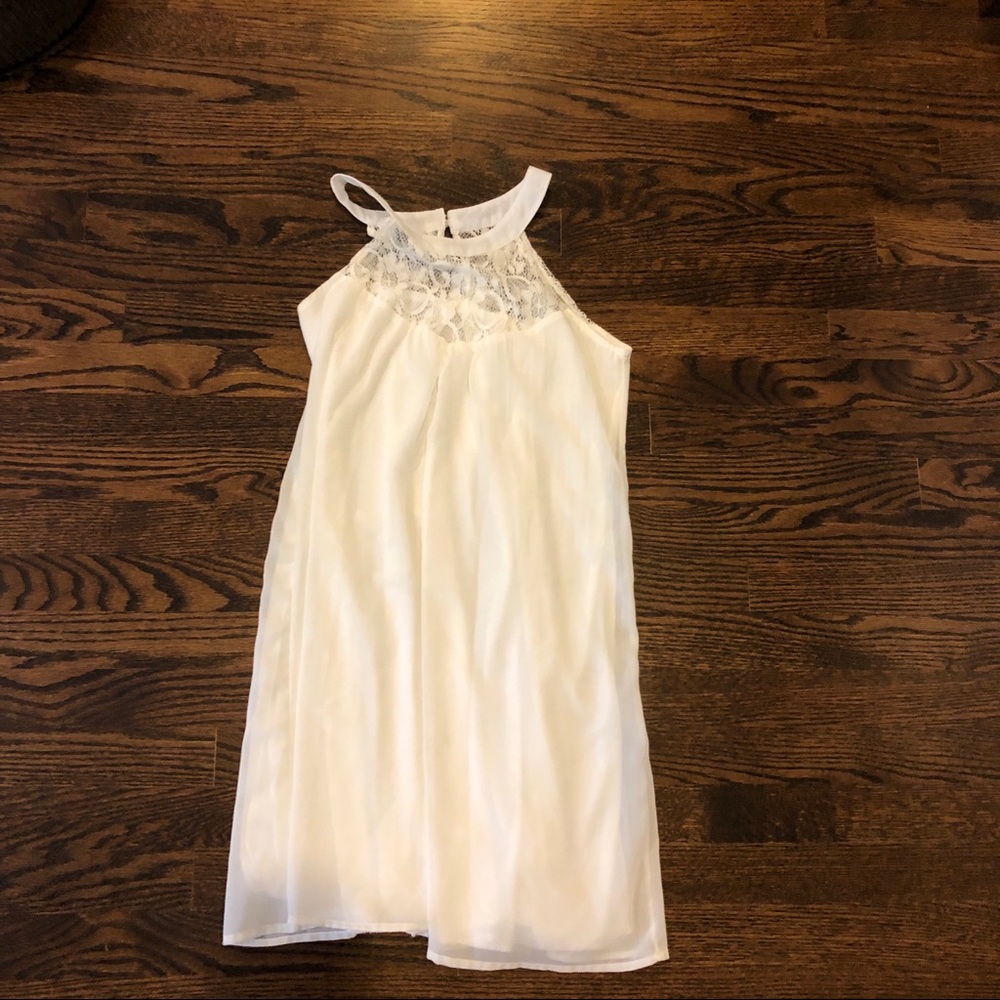 White dress